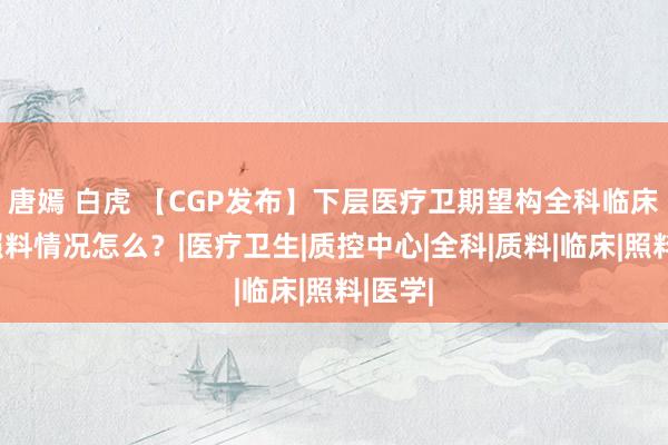 唐嫣 白虎 【CGP发布】下层医疗卫期望构全科临床质料照料情况怎么？|医疗卫生|质控中心|全科|质料|临床|照料|医学|